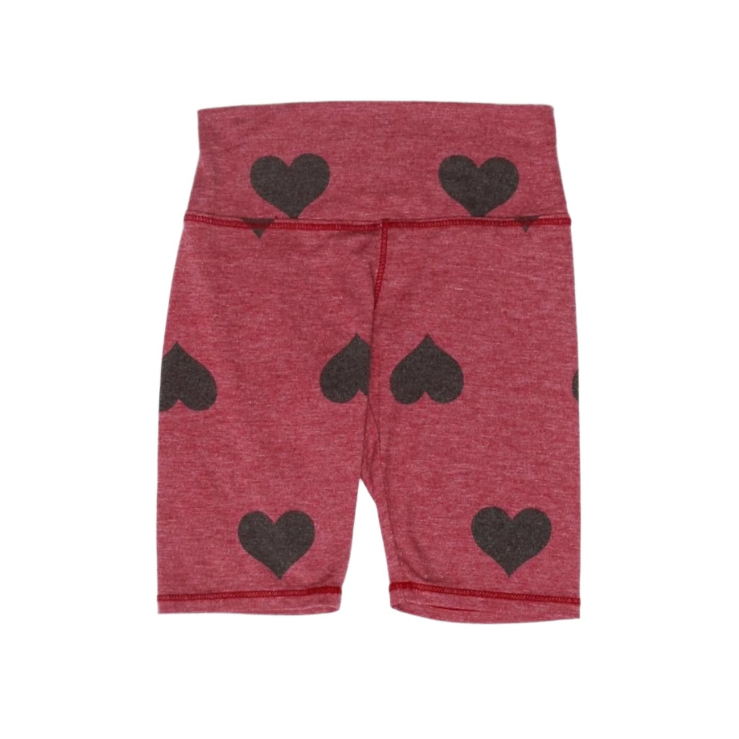 Bike Shorts (Heart-Print Pattern)