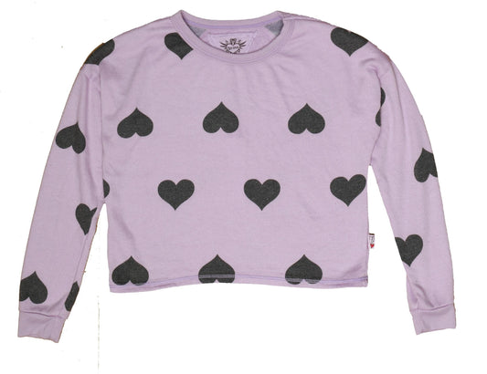 Signature Pullover (Heart-Print Pattern)
