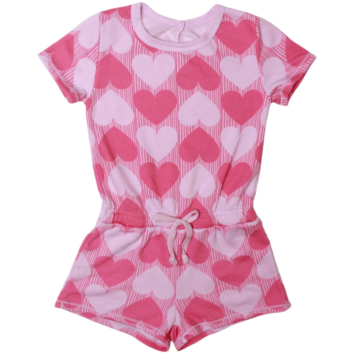 Easy Romper (Hearts Pattern)