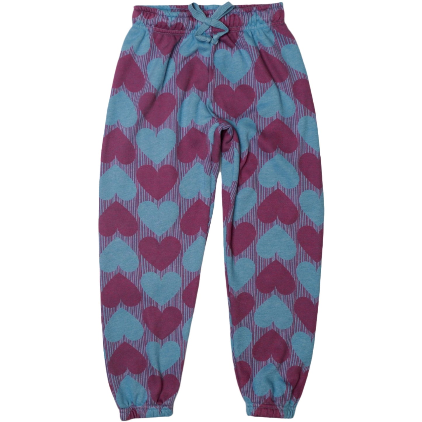 Heather Athletic Pants (Hearts Pattern)