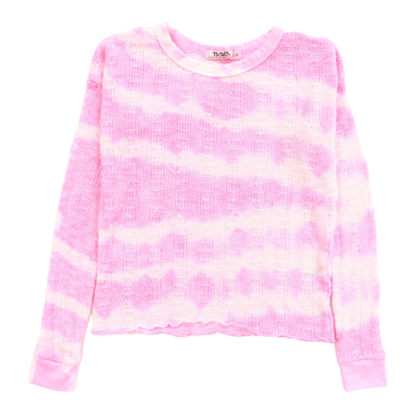Signature Pullover (Pink Tie-Dye)