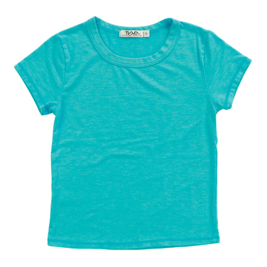 Heather Signature Cap Sleeve Tee