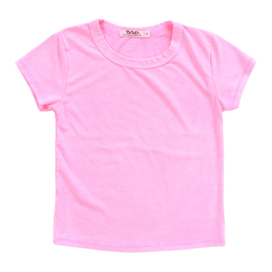 Heather Signature Cap Sleeve Tee