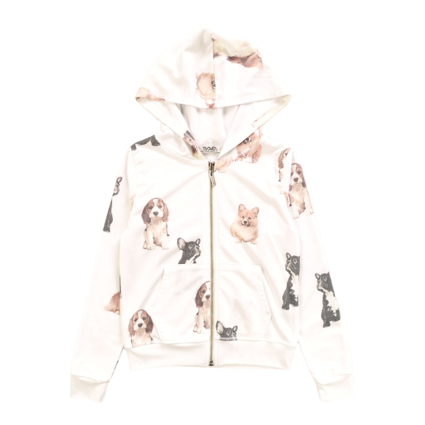 Hooded Jacket (Dogs Pattern)