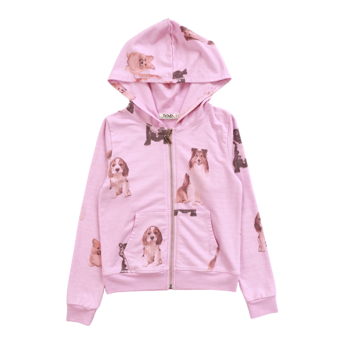 Hooded Jacket (Dogs Pattern)