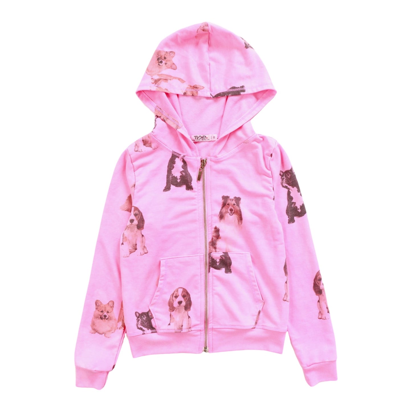 Hooded Jacket (Dogs Pattern)