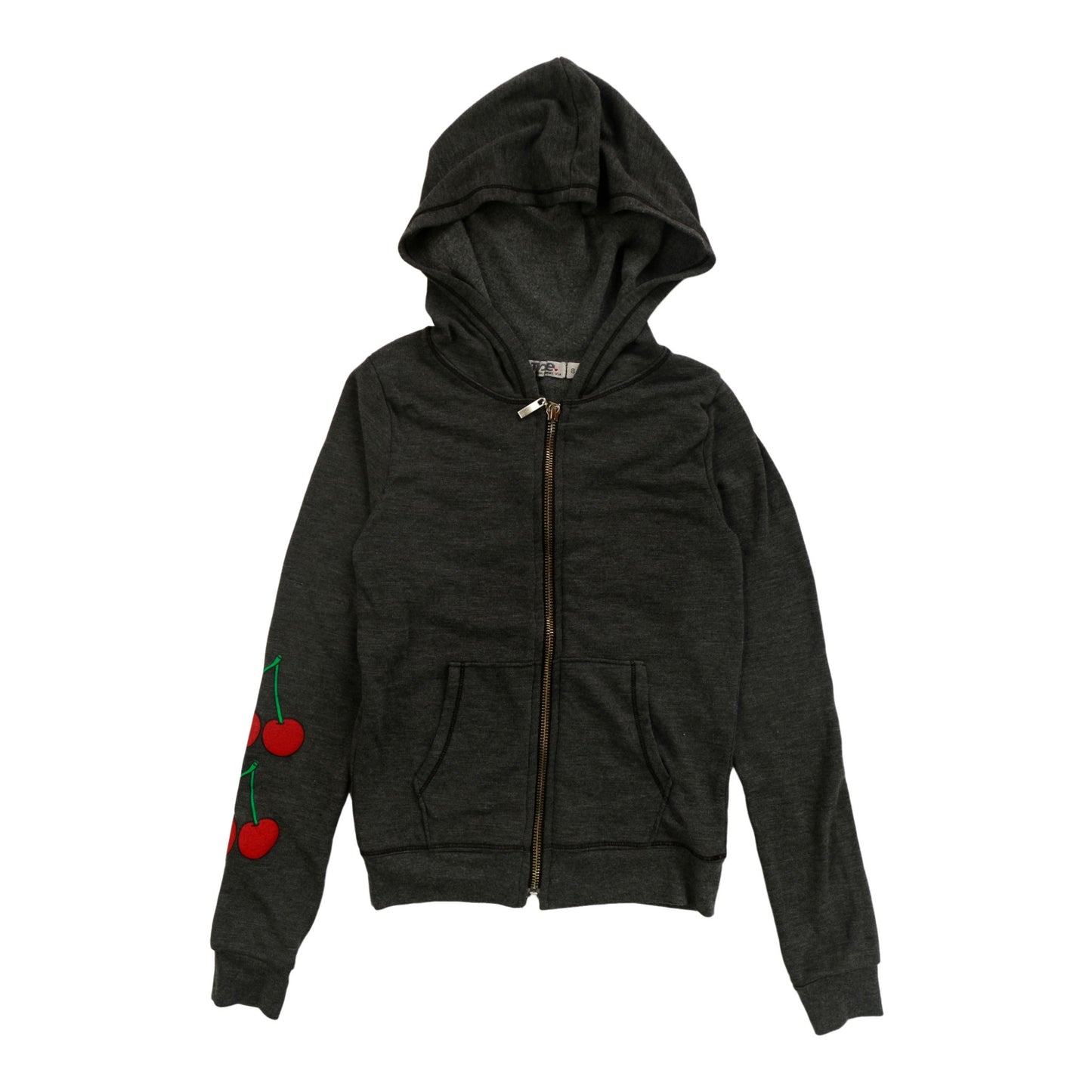 Hooded Jacket (Double Cherries Print)