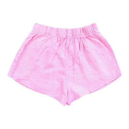 Pleated Front Shorts