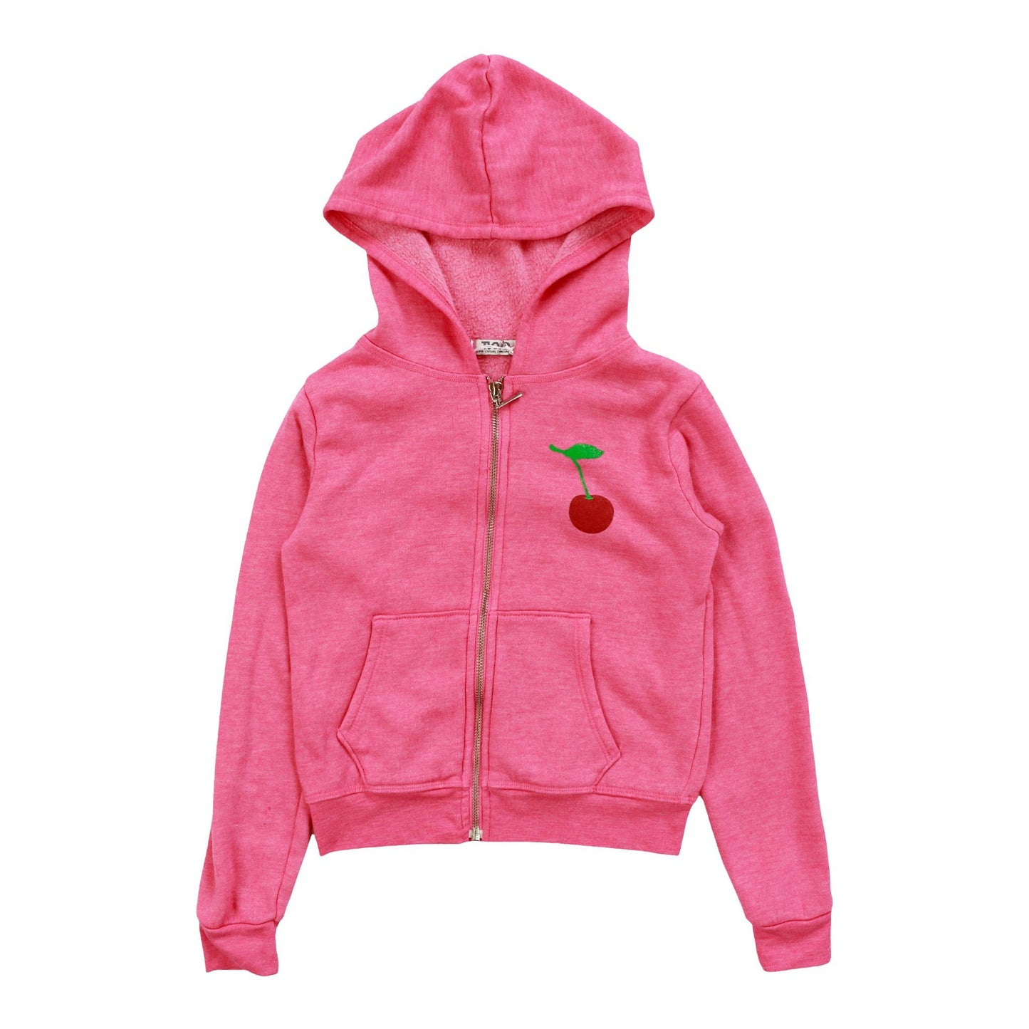 Heather Hooded Jacket (Single Cherry Print)