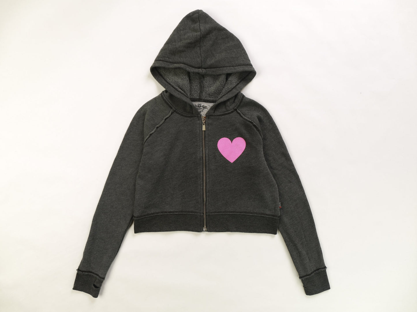 Signature Hooded Jacket & Athletic Pants Set (Mini Pink Heart Print)