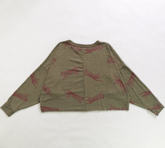 Dolman Top (Tiger Pattern)