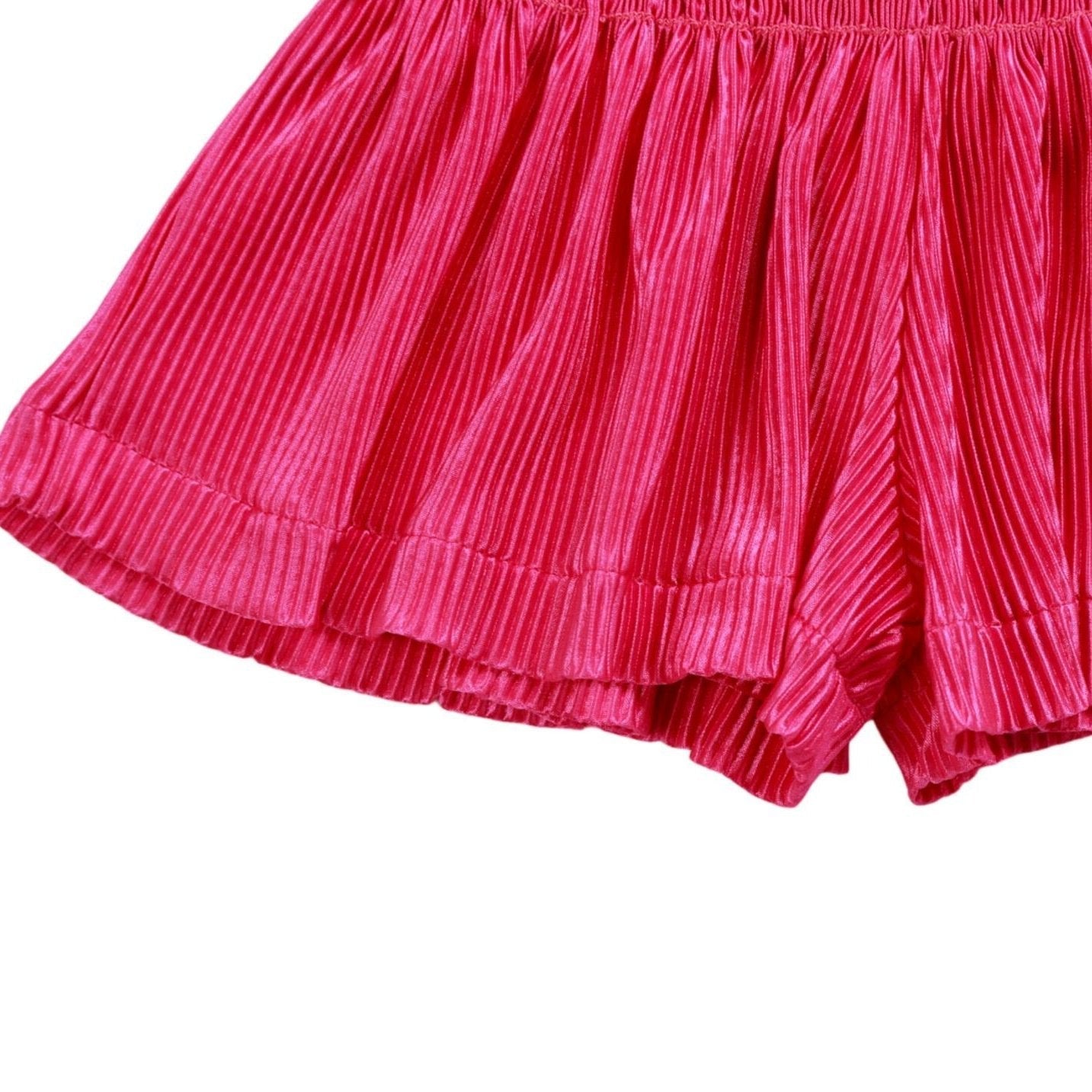 Smocked-Top Shorts