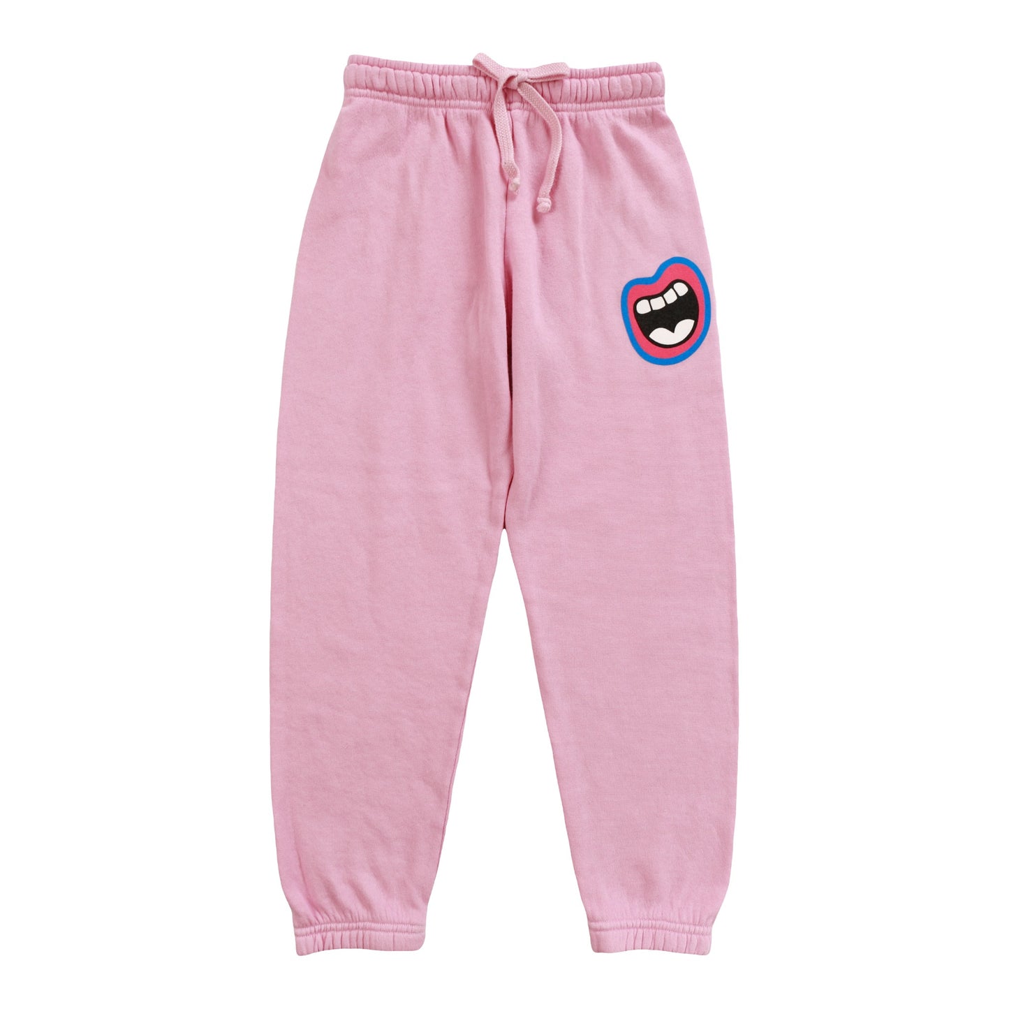 Heather Athletic Pants (Lips Print)