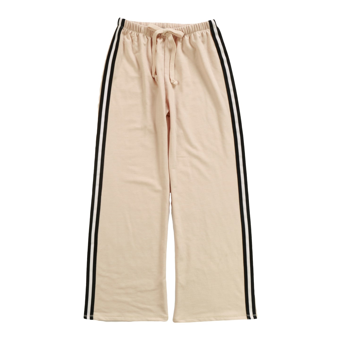 Wide Pants with Sport Stripe
