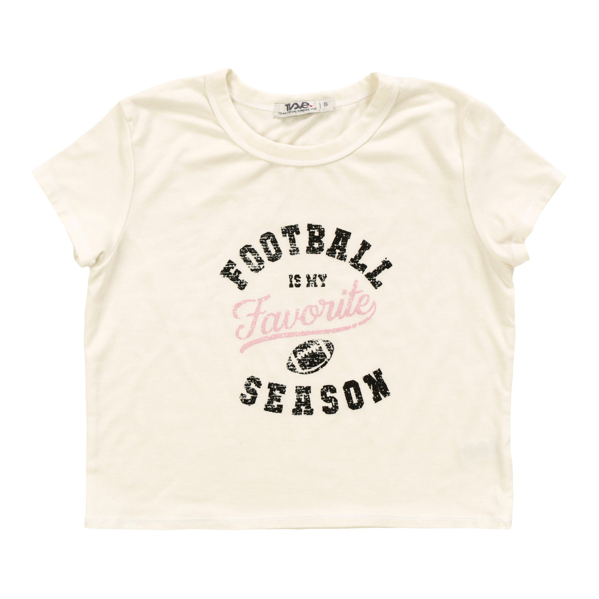 Boxy Top ("FOOTBALL IS MY FAVORITE SEASON")
