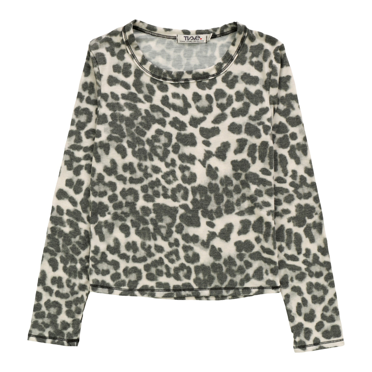 Signature Long-Sleeved Shirt (Leopard Pattern)
