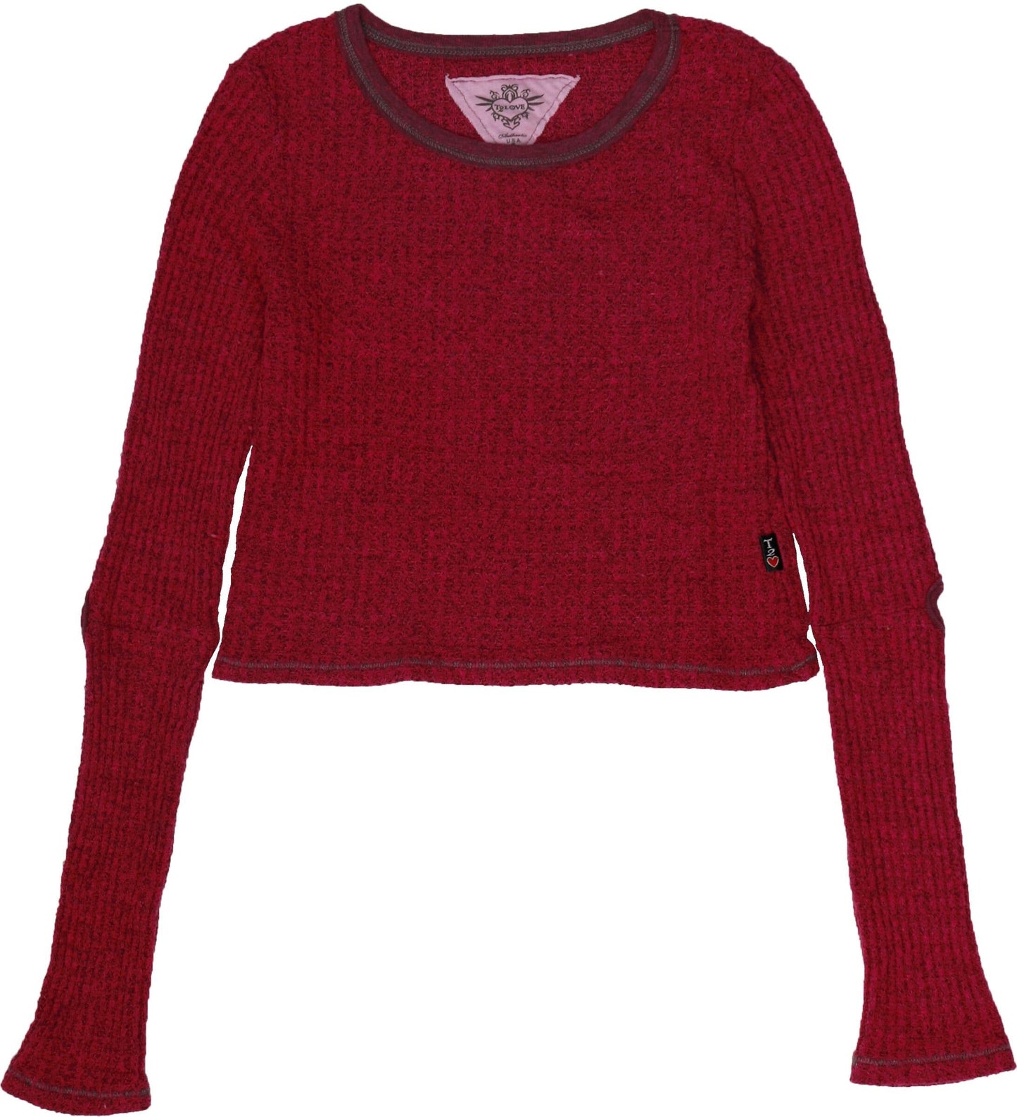 Open-Elbow Long-Sleeved Thermal Top