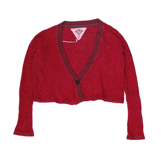Cropped Cardigan (Brush Thermal)