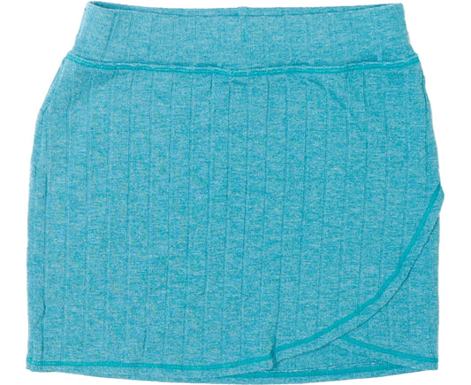 Crossover Skirt (Flat-Ribbed)