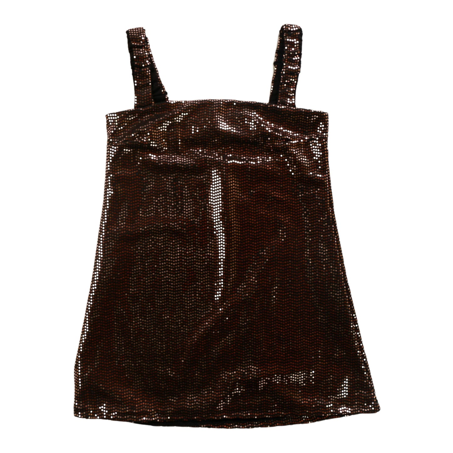 Slip Dress (Rose-Gold Sequins)