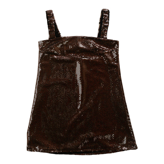 Slip Dress (Rose-Gold Sequins)