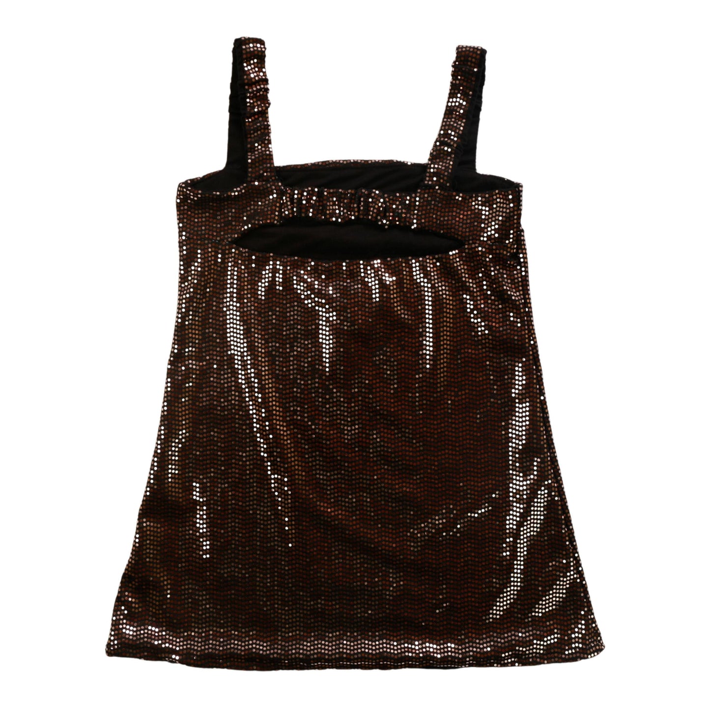 Slip Dress (Rose-Gold Sequins)