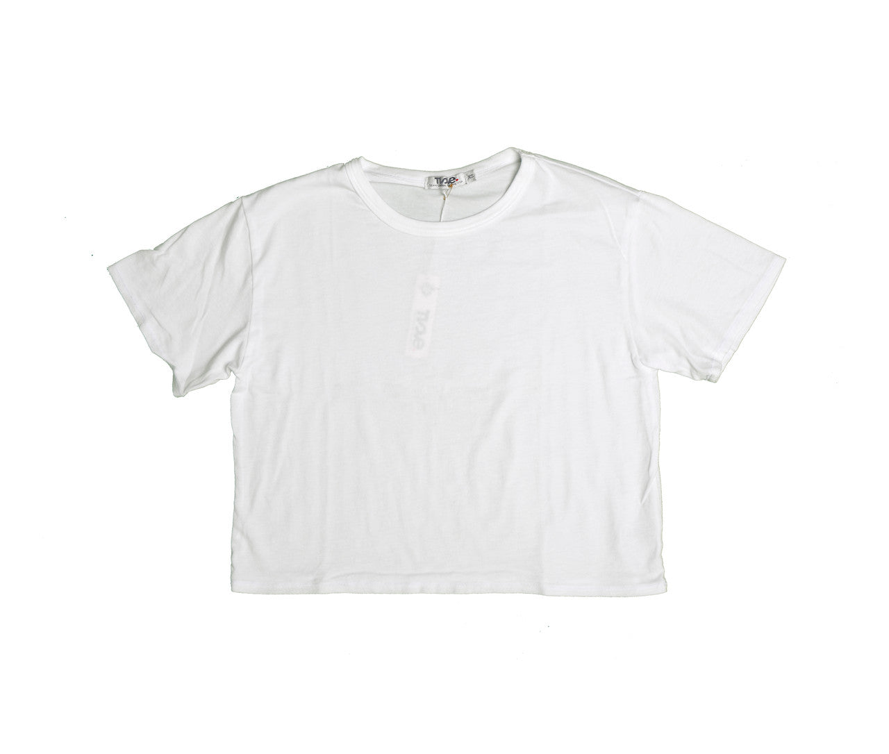 women's white wide-fit t-shirt
