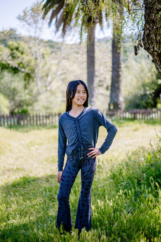 Flare Pants (Psychedelic Stars Pattern)