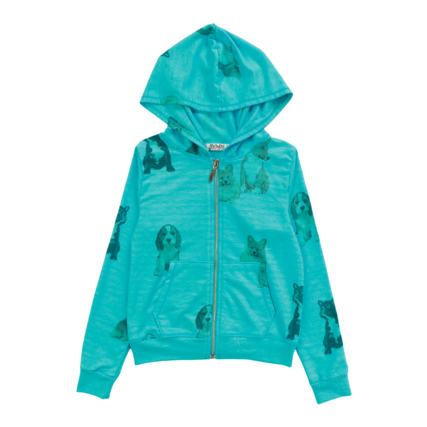 Hooded Jacket (Dogs Pattern)