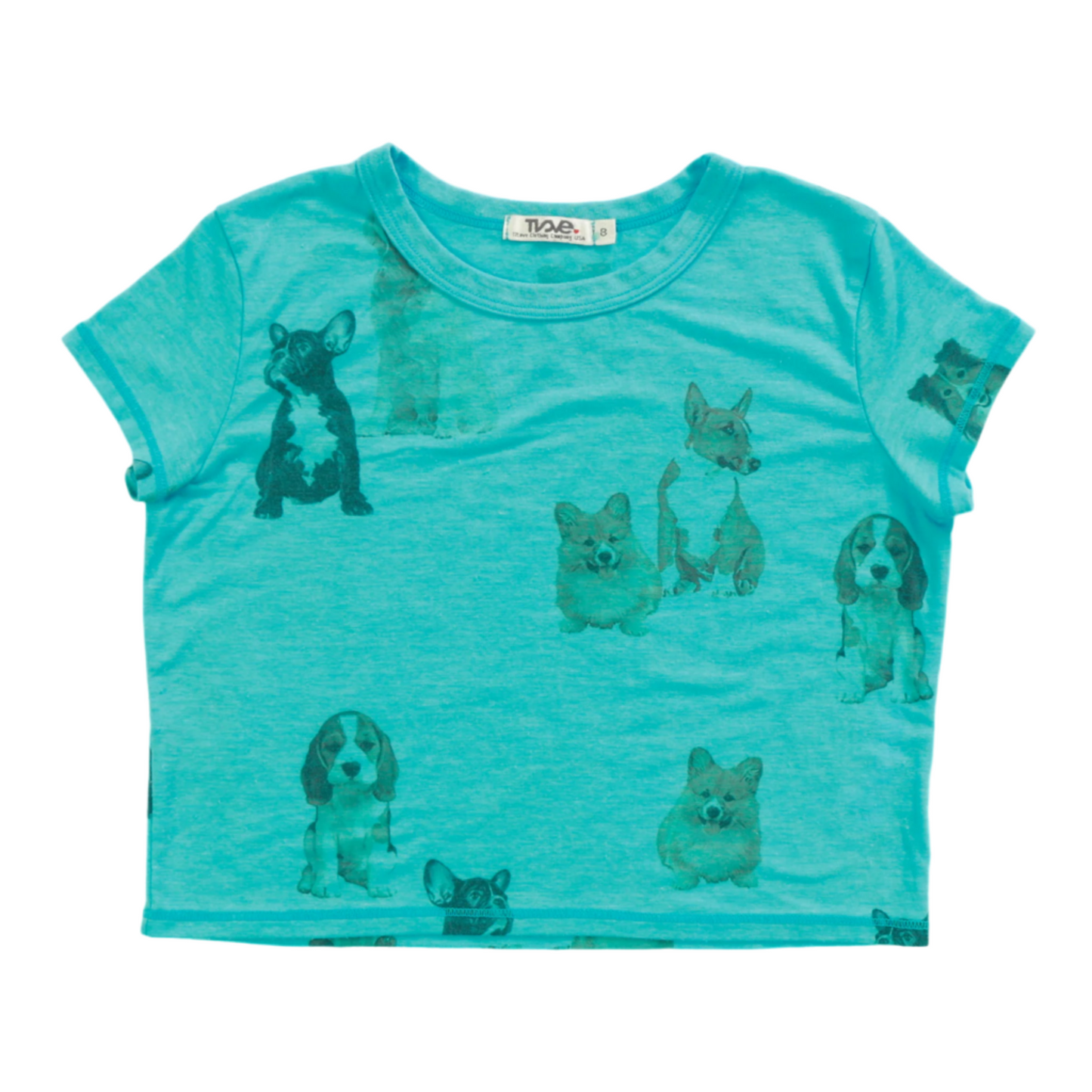 Boxy Top (Dogs Pattern)