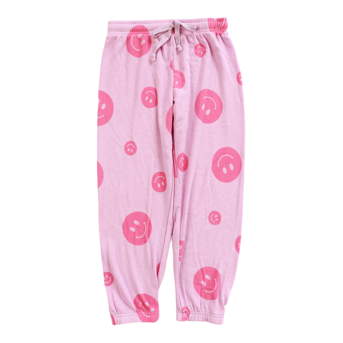 Athletic Pants (Happy Face Pattern)
