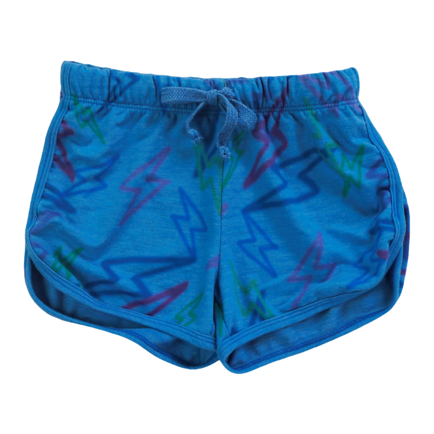 Runner Shorts (Mixed Color Bolts Pattern)