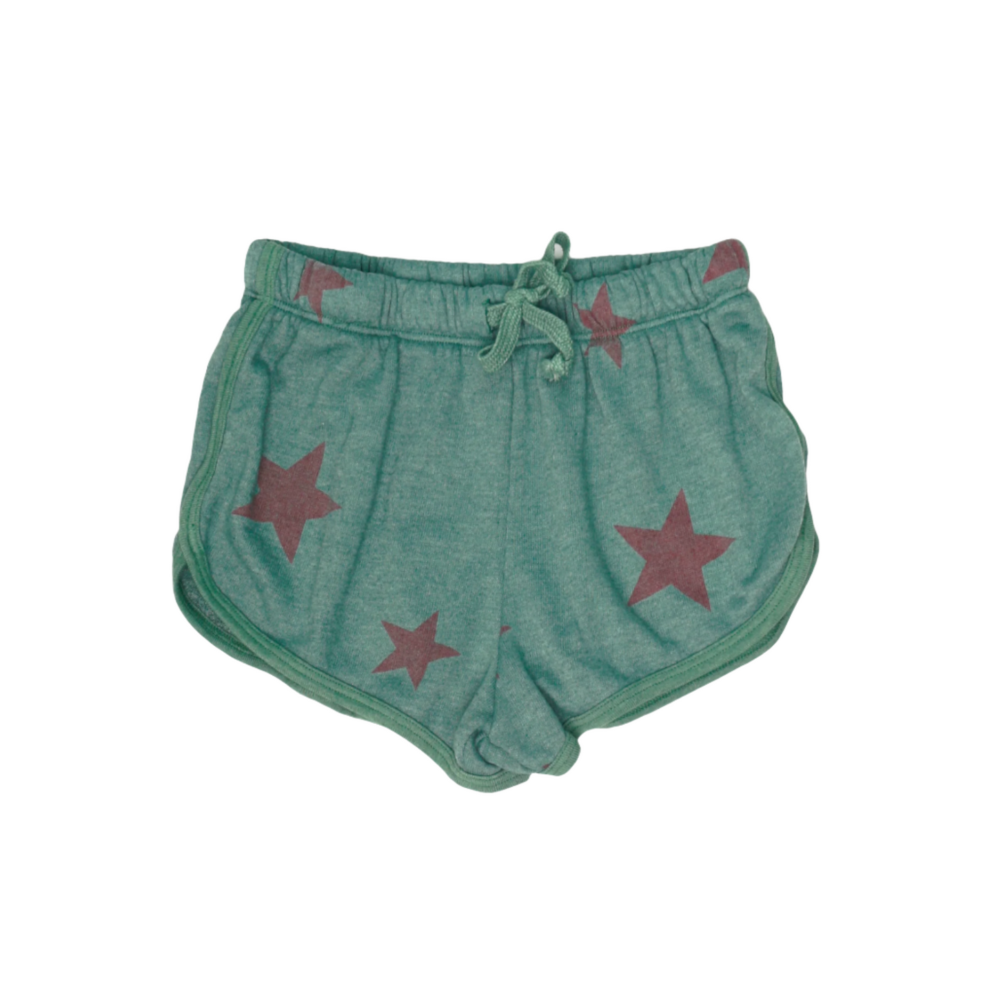 Runner Shorts (Pink Stars Pattern)