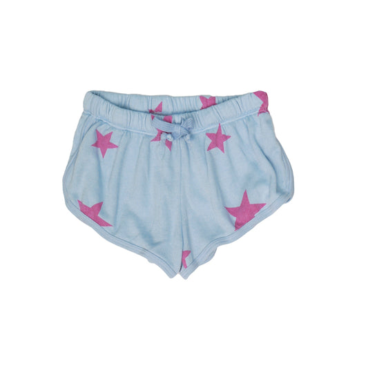 Runner Shorts (Pink Stars Pattern)