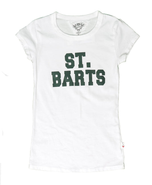 Classic Cap Sleeve Tee ("ST. BARTS")