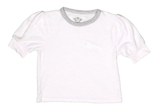 Heather Puff-Sleeve Top