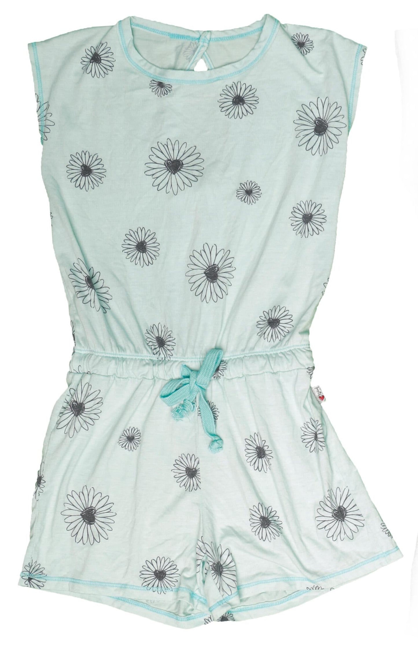 Sleeveless Romper (Daisy Pattern)