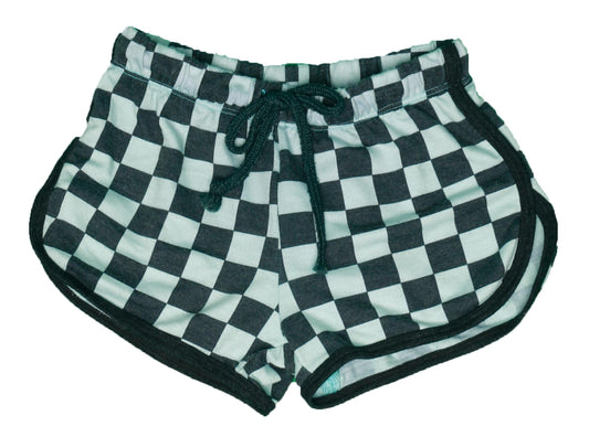 Runner Shorts (Checker Pattern)
