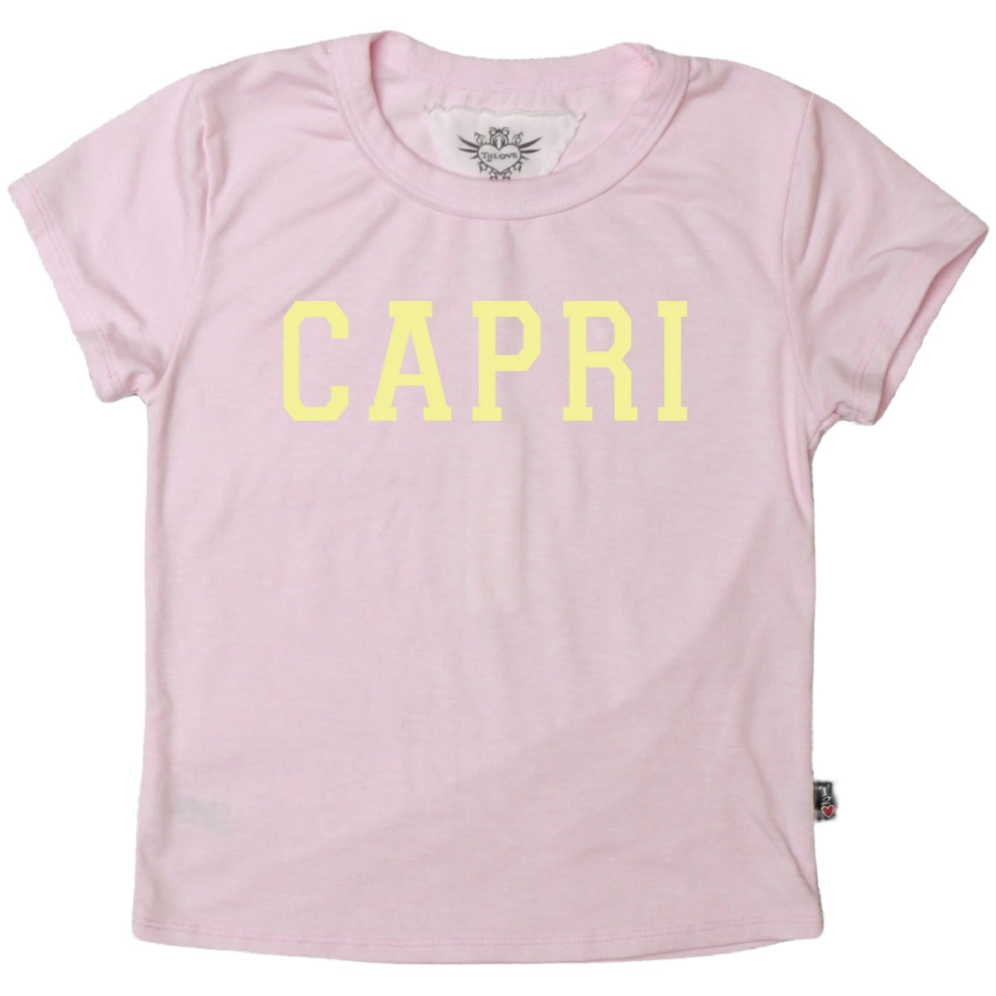 Signature Cap Sleeve Tee ("CAPRI")
