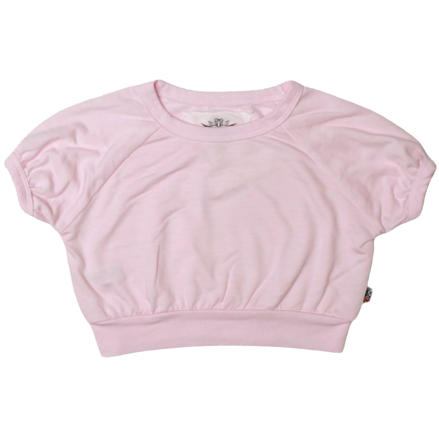 Heather Banded Crop Top