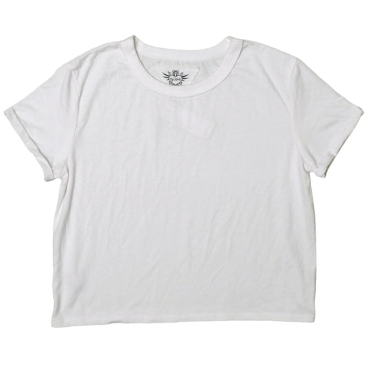 Heather Rolled-Sleeve Tee