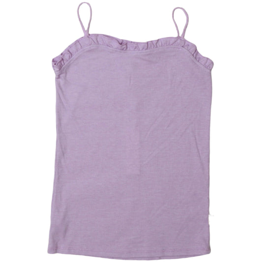 Heather Micro-Ruffle Camisole