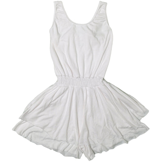 Heather Double-Layer Tank Romper