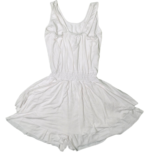 Heather Double-Layer Tank Romper