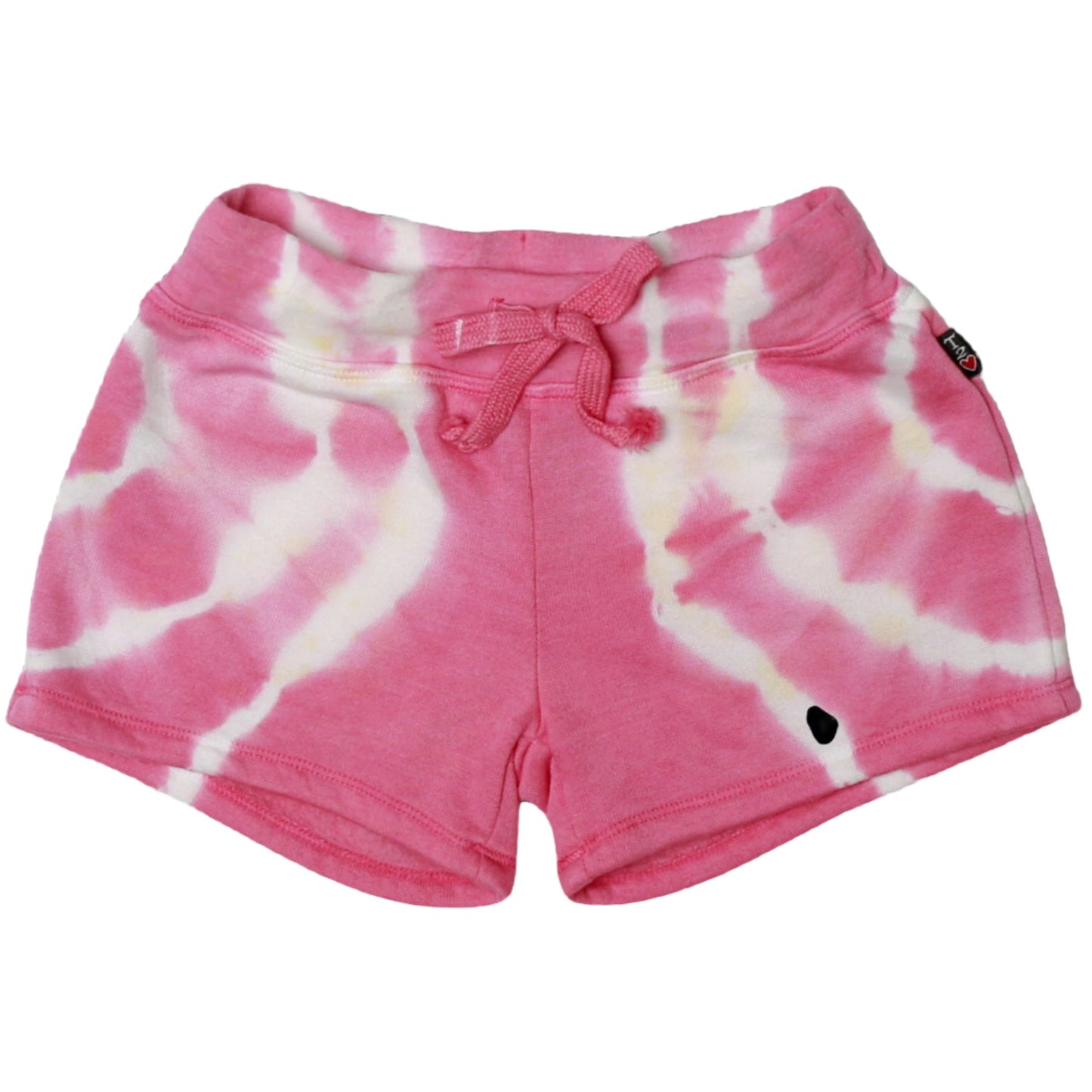 Signature Shorts (Pink Ripples Tie-Dye)