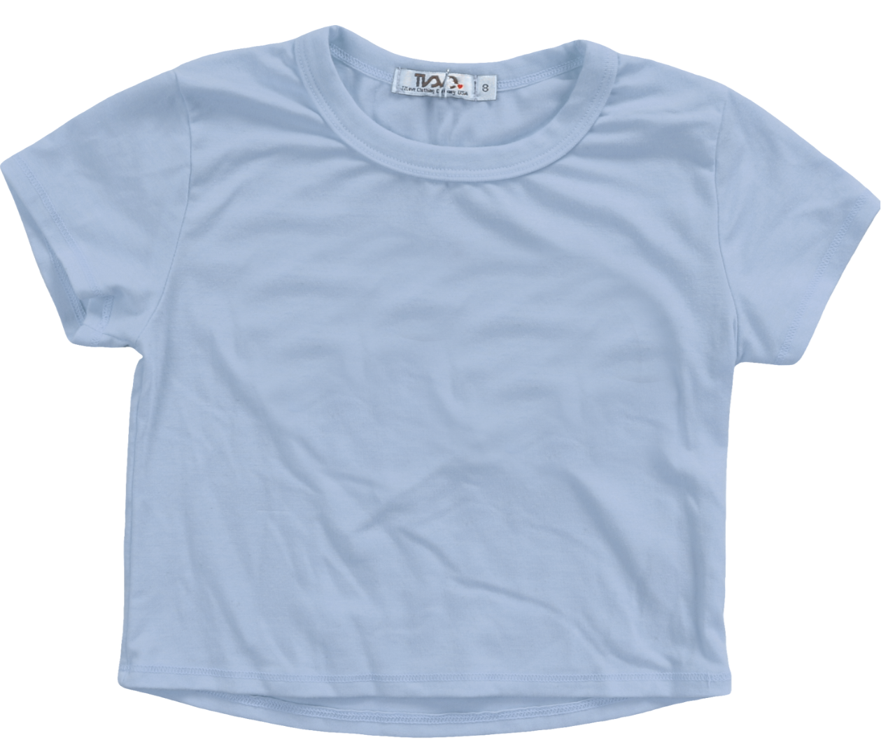 Heather Crop Baby Tee