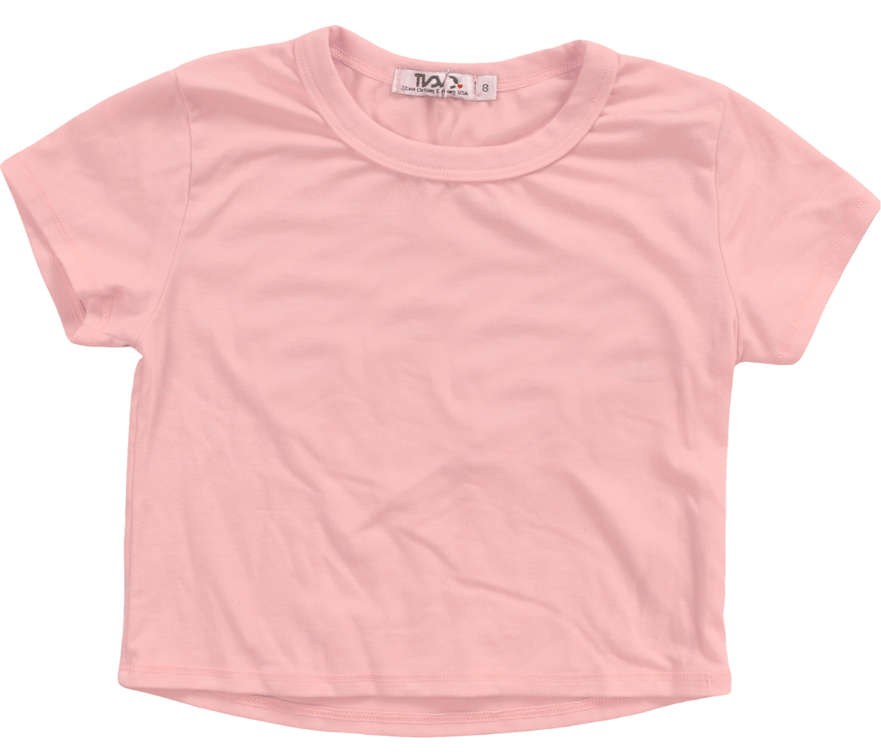 Heather Crop Baby Tee