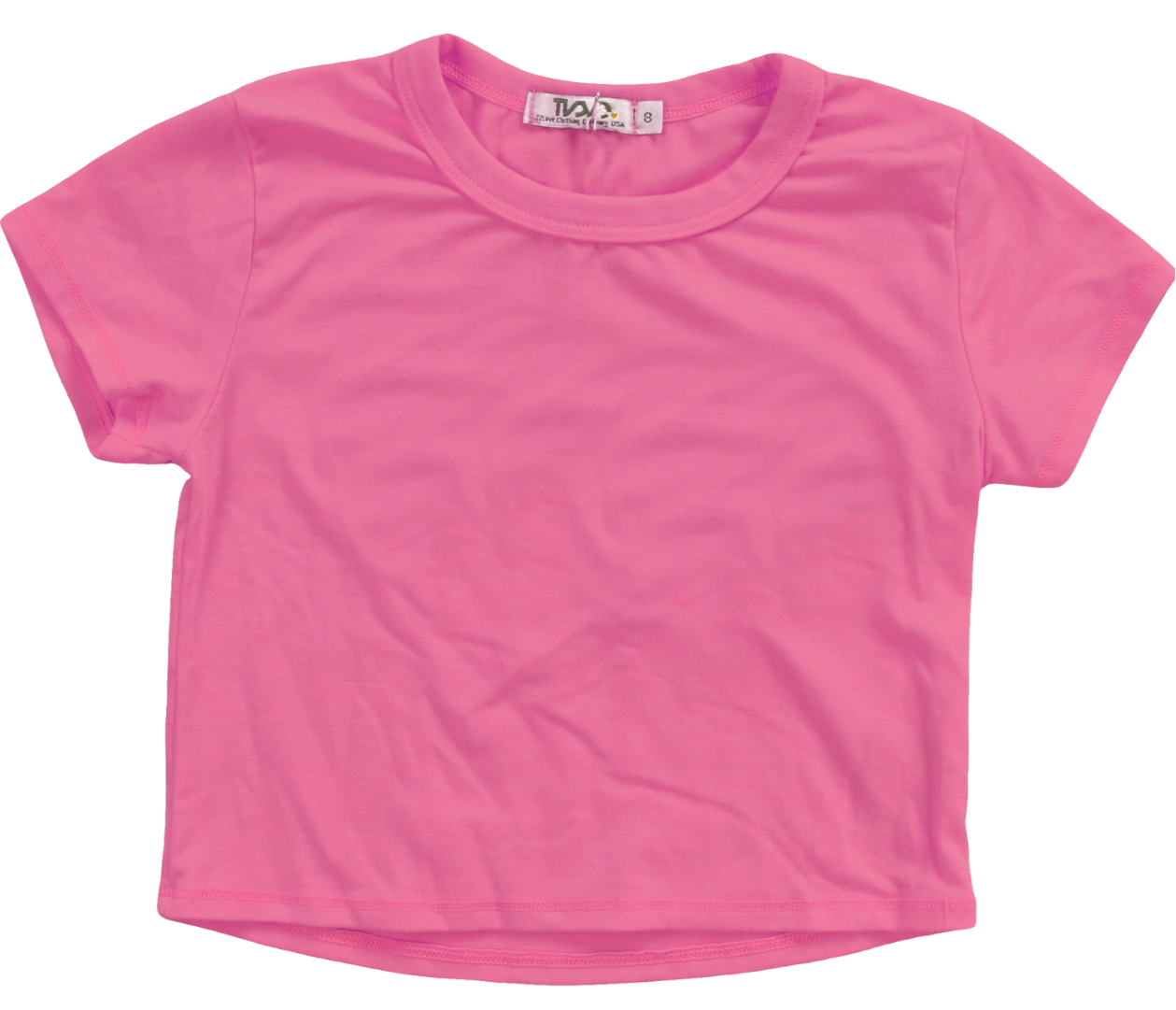 Heather Crop Baby Tee