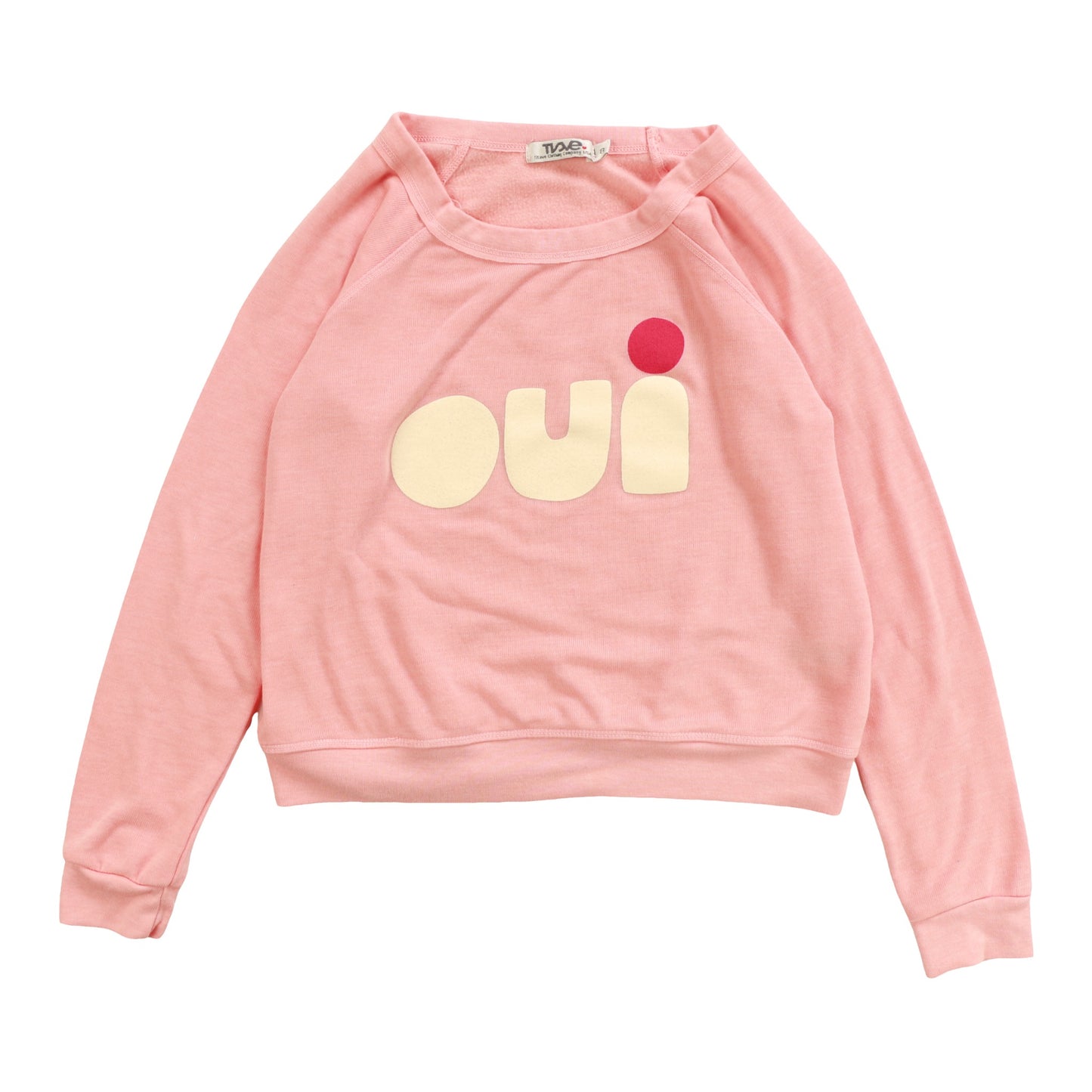 Raglan Crew Top ("oui")