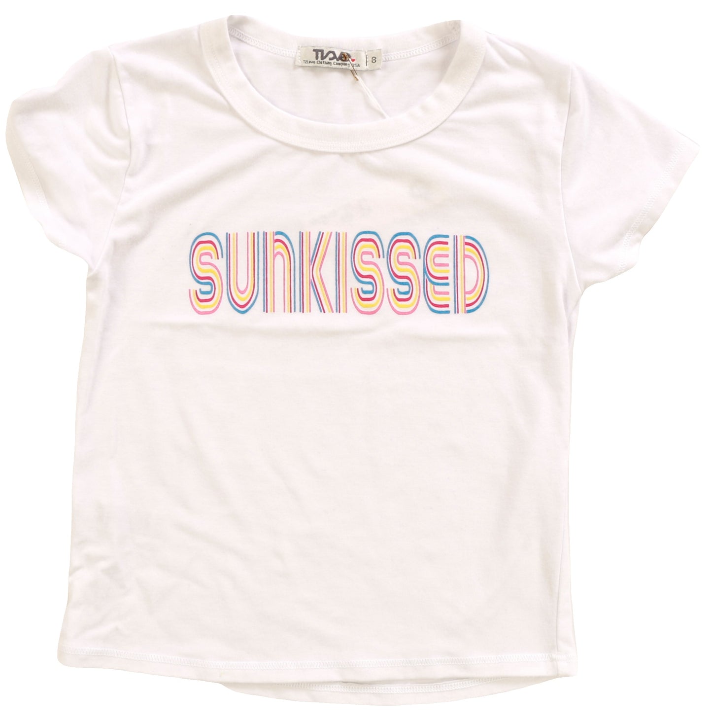 Signature Cap Sleeve Tee ("SUNKISSED")